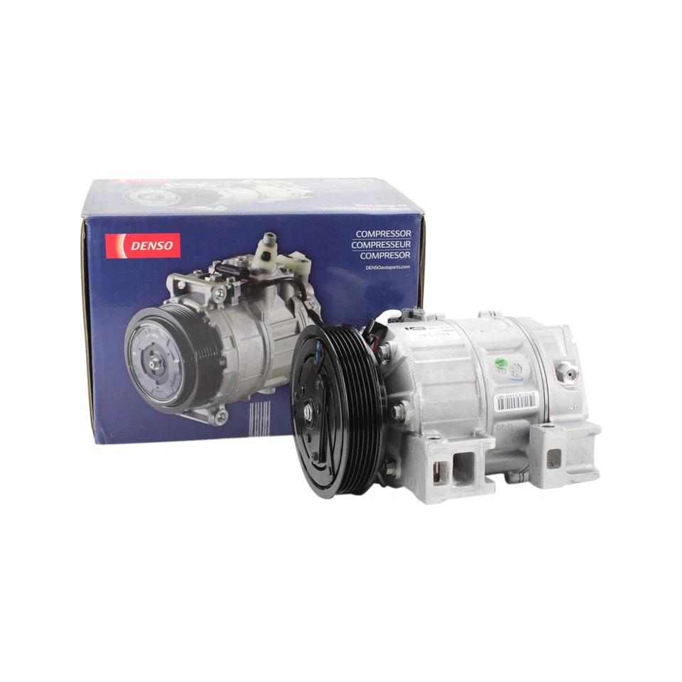 Compressor AC Denso 471-5003 com embreagem para Nissan Altima 2007-2012 Base S SL - Imagem 1 de 4