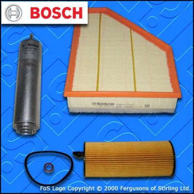 KIT SERVICIO BMW SERIE 3 E90 E91 E92 E93 N47 320D ACEITE AIRE COMBUSTIBLE FILTROS 2007-2010 - Imagen 1 de 4