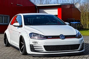 Radlaufverbreiterung Widebodykit Breitbau aus ABS für VW Golf 7 GTI GTD 2.Türer - Afbeelding 1 van 4