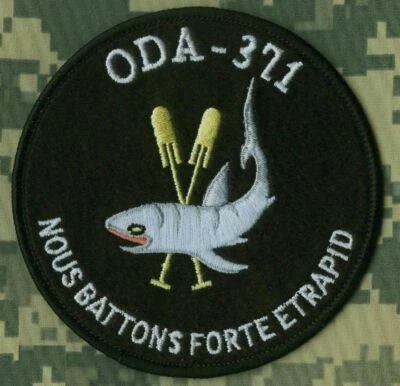 Special Forces Advanced Urban Combat Afghanistan theater iron-on Patch: ODA 371 - Image 1 of 4