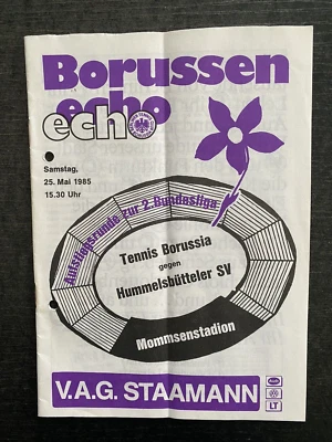II. BL AR 84/85 Tennis Borussia Berlin - Hummelsbütteler SV, 25.05.1985 - Bild 1 von 4