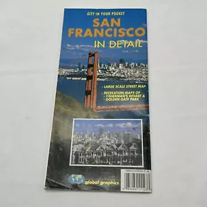 San Francisco In Detail Map Global Graphics Large Scale Street Map 2003 - Picture 1 of 4