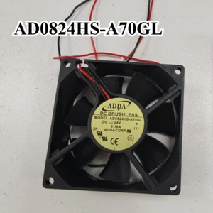 1XFor ADDA AD0824HS-A70GL DC24V 0.16A 3.84W 80*80*25mm 2pin Inverter Cooling Fan - Picture 1 of 2