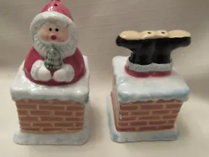 VTG. PAIR OF 2000 SGE "UP ON THE ROOFTOP" SALT & PEPPER SHAKERS - MIDWEST - Picture 1 of 9