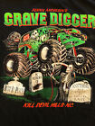 Chemise vintage années 1990 Grave Digger Dennis Anderson's Monster Truck chemise homme 2XL