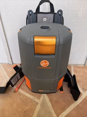 HOOVER CH34006 Backpack Vacuum,Disposable Bag,13 lb. 48WK14 - Image 1 of 4