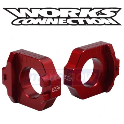 Works Connection Elite Axle Blocks for 2008-2019 Yamaha WR250R - Drive Axle ui Foto 1 de 4