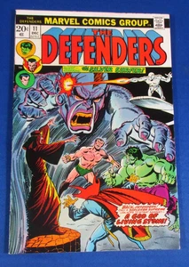 The Defenders #11 Marvel Comics 1973 primera aparición de Black Knight High Grade - Imagen 1 de 4