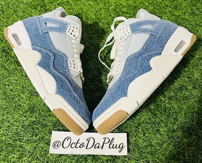 Nike Air Jordan 4 Retro Tex Denim Mujer Tallas nby IB6716-100 Foto 1 de 4