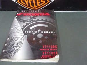 Honda VT1100C & VT1100T  Maintenance, SERVIVE Repair MANUAL 1997-02 - Picture 1 of 22