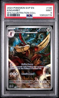 PSA 9 Kingambit 130 Sv: Scarlet & Violet Promo Cards Holo - 79 - Image 1 of 3