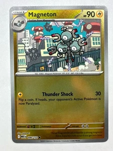 MAGNETON #46/132 Pokémon Mega Evolución Holograma Inverso Común Casi Nuevo - Imagen 1 de 2