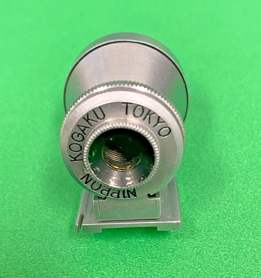NIPPON KOGAKU (NIKON) 3.5CM CHROME VIEWFINDER, VERY EARLY "TOKYO" w/ CASE, RARE - Image 1 of 4