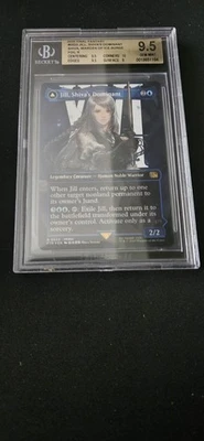 Final Fantasy MTG Jill Shiva's Dominant Borderless Surge Foil BGS 9.5 Gem Mint - Image 1 of 2