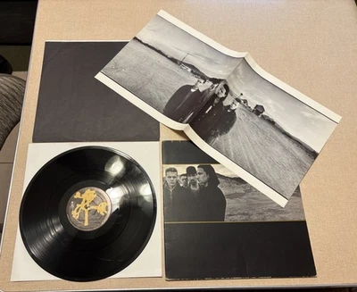 U2 The Joshua Tree TRANSLUCENT LP w/Lyric Inner 1987 VG/VG 90581-1 *READ* - Image 1 of 4