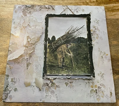 LED ZEPPELIN - IV - 1971 UK LP Red/Plum Atlantic PETER GRANT Ver 2 EX+ - Bild 1 von 4