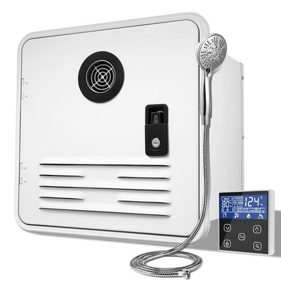 61000 BTU RV Gas & Electric Hot Water Heater W/ 15*15 Door & Remote Controller - Image 1 of 4