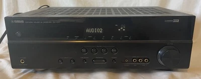 YAMAHA RX-V371 Natural Sound AV Receiver 5.1 Channel Home Theater TESTED - Image 1 of 4