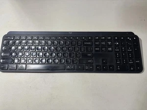 Logitech MX Keys YR0073  Wireless Illuminated Backlit Keyboard. No power cord - Picture 1 of 3