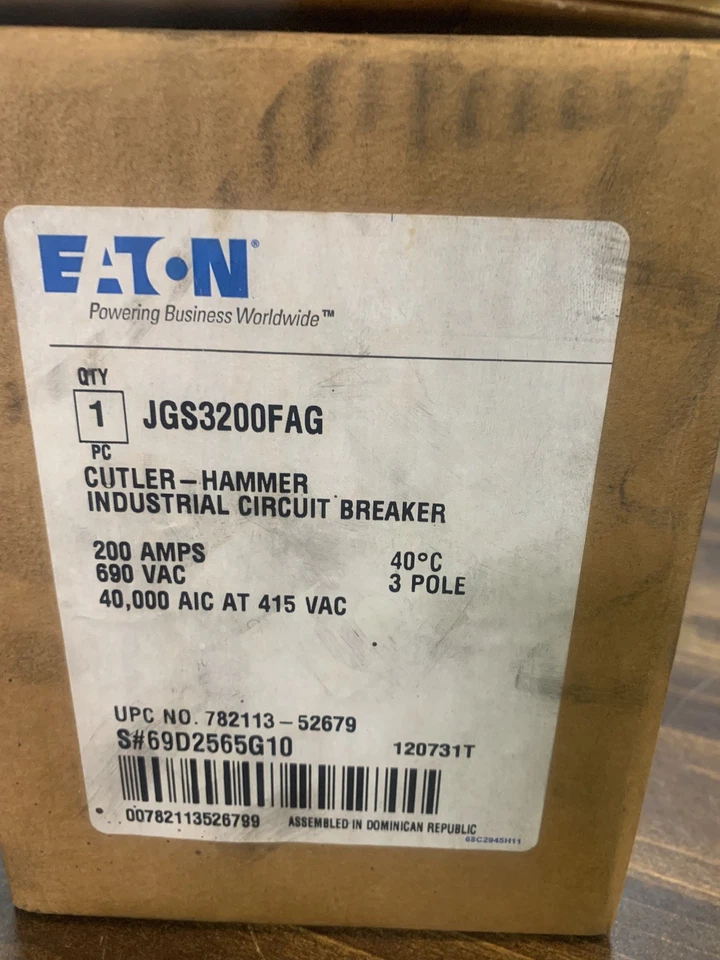 Rompeñuelas Cutler-Hammer Jgs 3200 Foto 1 de 3