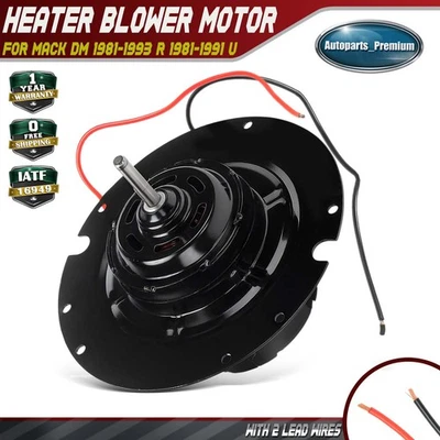 Motor de ventilador HVAC para Mack DM 1981-1993 R 1981-1991 U 1981-1989 direção à esquerda - Imagem 1 de 4