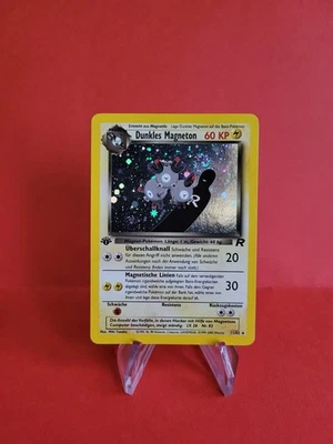 Pokémon Karte/card - Dunkles Magneton 11/82 Rocket Set Holo 1. Edition Near Mint - Bild 1 von 4
