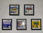 Nintendo Ds Games - Lot Of 5, Preowned, Very Good Condition
