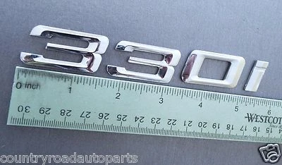 Original 2001-2002-2003-2004-2005-2006 BMW 330i Tapa maletero emblema-insignia Foto 1 de 3
