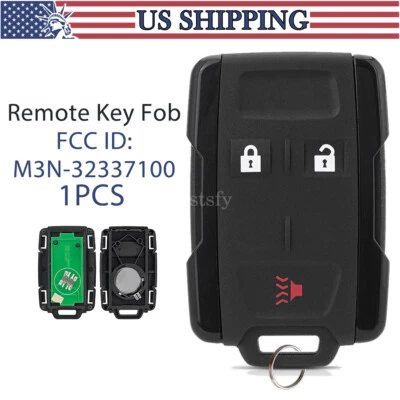 Chaveiro remoto para 2014 2015 2016 2017 2018 GMC Sierra Chevrolet Silverado 1500 - Imagem 1 de 4