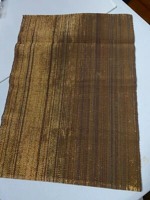 Crate & Barrel Shimmer Bronze Placemat Replacement ONLY ONE! - Image 1 of 2