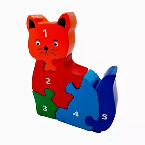Ima & Tinok : Cat 1-5 Jigsaw Puzzle : Hand made from Sri Lanka - Picture 1 of 1
