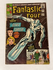 Fantastic Four #50 (1966), Marvel Silver Age key, Lee / Kirby, Silver Surfer cov