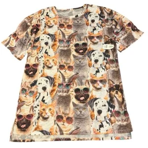 Secret Treasures Cat Dog Bunny Pajamas Womens Size Large/XL Nightgown Sleepshirt - Picture 1 of 7