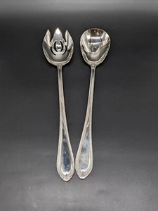 Concannon by Reed & Barton 18/10 Stainless Salad Fork Set Oversized - Picture 1 of 5