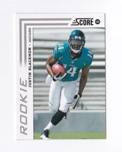 2012 Score #340 Justin Blackmon RC (running pose) Jaguars Oklahoma State - Picture 1 of 4