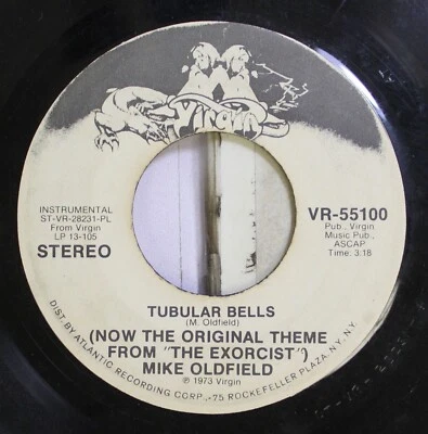 Soundtrack The Exorcist 45 Mike Oldfield - Tubular Bells (Now The Original Theme - Image 1 of 2