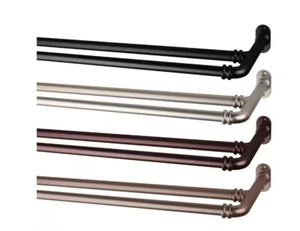 5/8 inch Adjustable Double Blackout Curtain Rod 28-48 inch - Cocoa - Picture 1 of 1