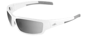 Gafas de sol Bullhead con marco blanco plateado con lente espejo de seguridad para sol clasificación balística - Imagen 1 de 1