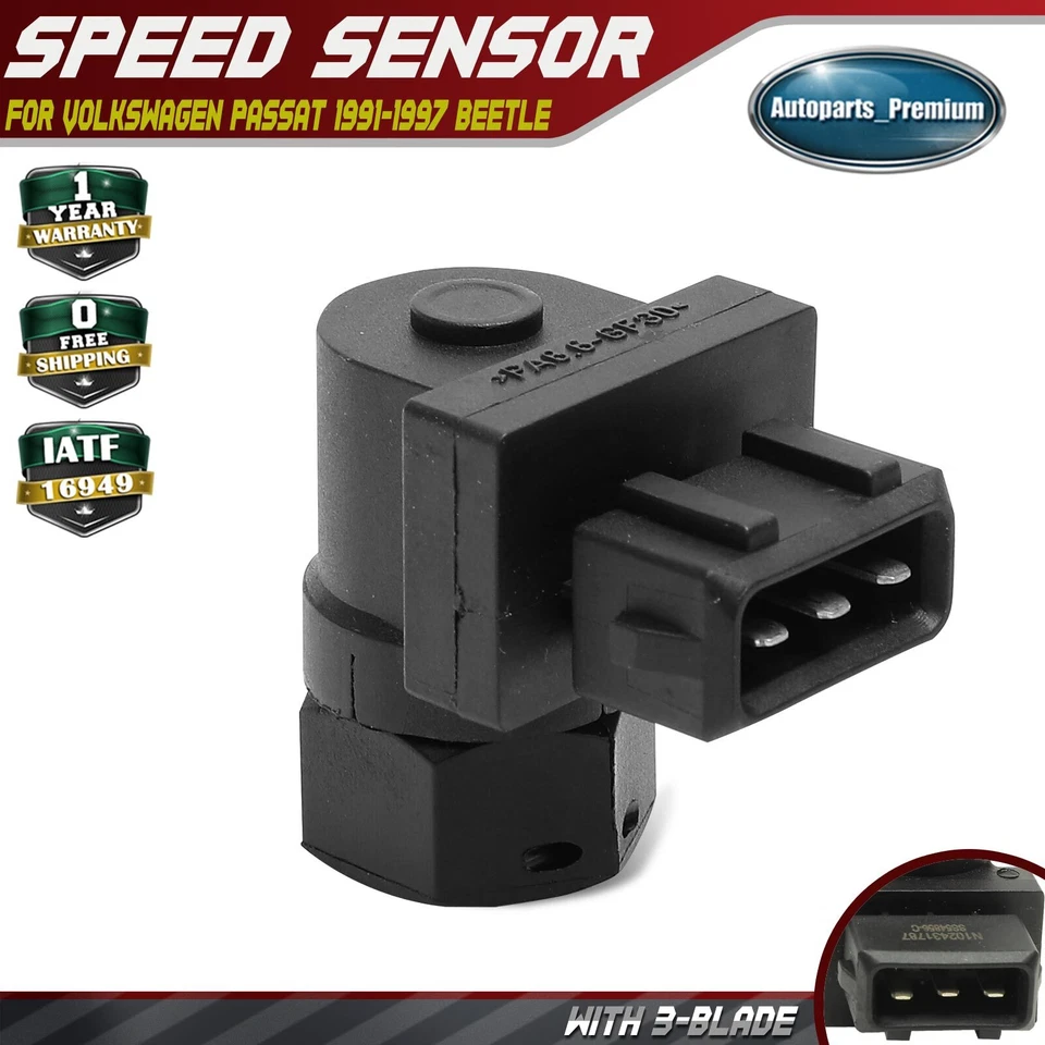 Sensor de velocidad del vehículo para Volkswagen Passat 1991 1992-1997 Beetle Cabrio Corrado Foto 1 de 4