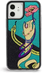 ZERO GRAVITY Bathtub Phone Case for iPhone 12/12 Pro - Embroidered Design - Picture 1 of 14