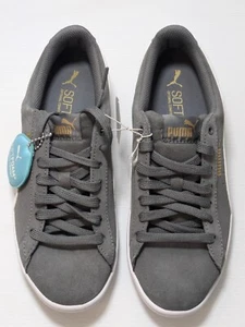 NWT PUMA Vikky V2 370204 04 l Casual Gray Suede Shoes Sneakers - Picture 1 of 5