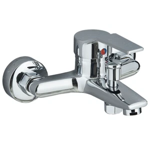 Rubinetteria vasca bagno set doccia cromato doccetta cascata rubinetto con doccetta - Foto 1 di 11