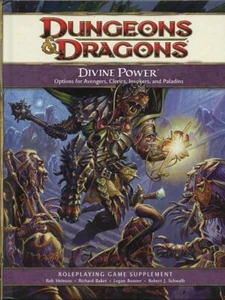 DIVINE POWER NM! 4E Dungeons Dragons D&D Hardcover Spieleroption Handbuch - Bild 1 von 3