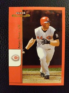 2002 Fleer Maximum Baseball Card #161 Adam Dunn Cincinnati Reds