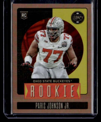 2023 Panini Legacy Premium Edition Bronze #177 Paris Johnson Jr - Cardinals /100 - Image 1 of 2