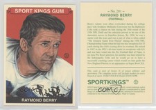 2010 Sportkings Series D Raymond Berry #201 HOF