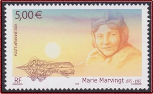 2004 FRANCE PA N°67** Marie Marvingt AVIATION, France Airmail 2004 MNH - Foto 1 di 1