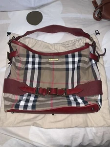 Burberry Medium Vintage Check Hobo Bag - Picture 1 of 9