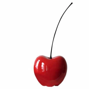 Gilde Kirsche Passion Dekoration Dekoobjekt Skulptur Keramik Rot H 42 cm 36406