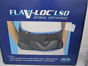 Brand New in box FlaV Loc Spinal Orthosis 32-1505 back brace support sz Medium - Picture 1 of 3